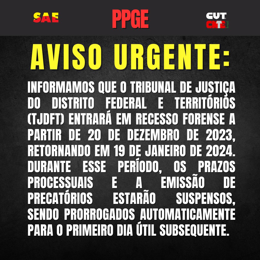 Aviso: Horário de Atendimento do SAE-DF Durante a Copa do Mundo Feminina -  SAEDF - Sindicato dos Trabalhadores em Escolas Publicas no DF